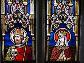 Die Chorfenster in der Stadtpfarrkirche St. Crescentius in Naumburg (Foto: Karl-Franz Thiede)